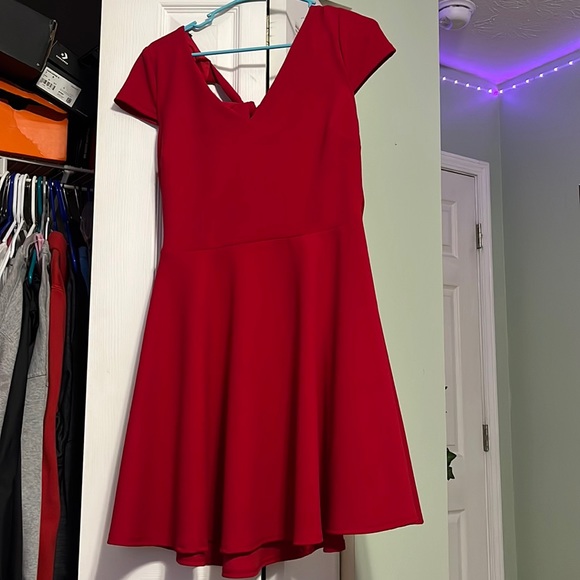 Macy's Dresses Red Cocktail Dress Poshmark